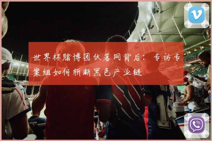 世界杯赌博团伙落网背后：专访专案组如何斩断黑色产业链